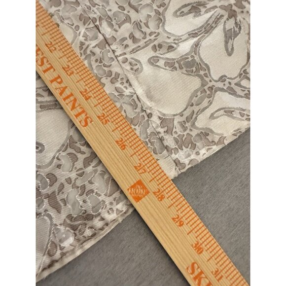 Alfred Dunner Women Aztec Sz 18 White Sheer Long Sleeve Button Up Floral Blouse - Picture 10 of 10